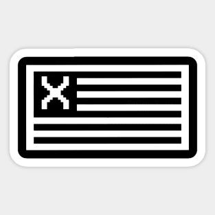 DJ Team Flag Sticker